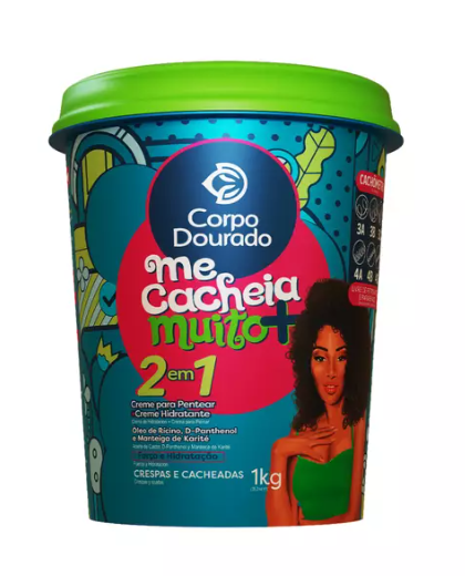 Crema Capilar de Me Cacheia Muito Mais